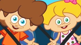 Attache ta ceinture - comptine éducative pour enfants avec les p'tits z'amis