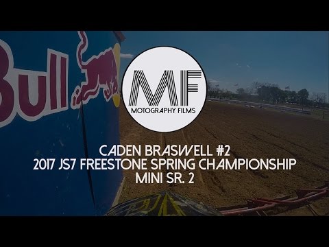 Caden Braswell #2 - 2017 JS7 Freestone Spring Championship - Mini Sr. 2
