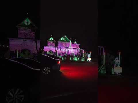 pugh family christmas lights show Chesapeake Virginia