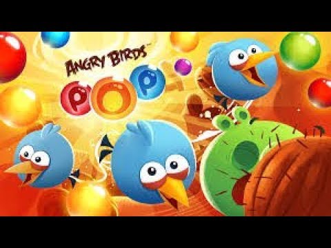Angry Birds Pop Bubble Shooter - 3 Stars Walkthrough Level 55 [4K 60FPS]