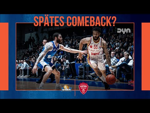 Highlights: SKYLINERS Frankfurt - Fitness First Würzburg Baskets | easyCredit BBL | Dyn Basketball