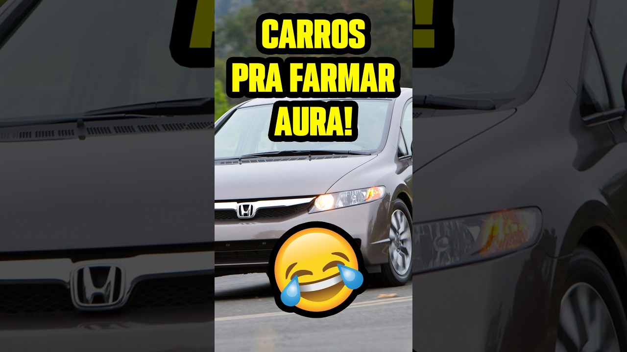 KKK! CARROS pra FARMAR AURA! #shorts