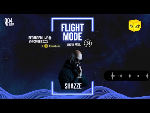 ✈️ 004 Flight Mode @ ADE 2025 | SHAZZE Live | Progressive & Melodic House DJ Set
