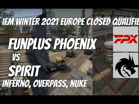 FunPlus Phoenix vs Spirit Highlights / LB semi-final at IEM Winter 2021 Europe Closed Qualifier