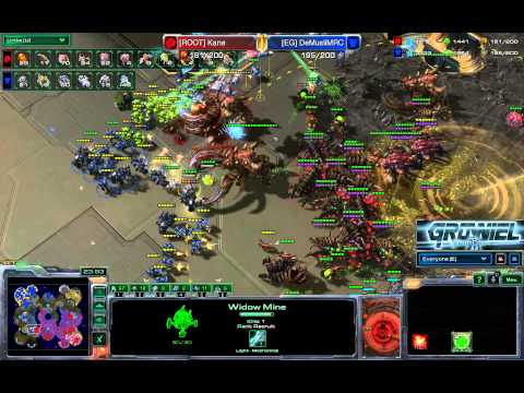 [FR] GrowielSC2-184 : Demuslim (T) vs Kane (Z)