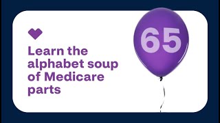 The parts of Medicare explained