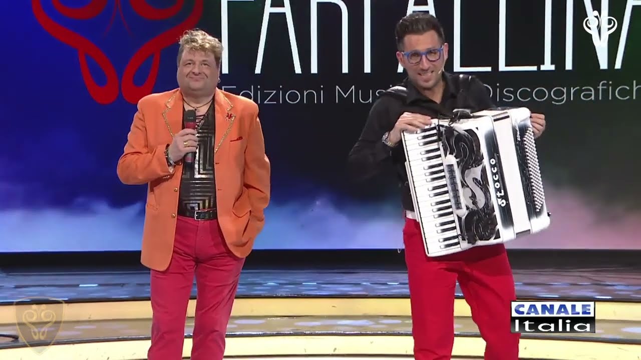 Roberto Tagliani & Giuseppe Spinelli - REGINA DELL'AMORE - Canale Italia SPECIALE FARFALLINA in TV