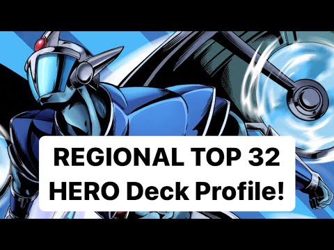 REGIONAL TOP 32 HERO DECK PROFILE | UNDEFEATED AT LOCALS YUGIOH