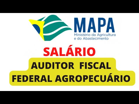 CONCURSO MAPA: Quanto ganha um AUDITOR FISCAL AGROPECUÁRIO | Edmar Campos