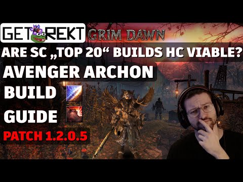 Grim Dawn Build Highlight - Avenger Archon - SC "TOP 20"