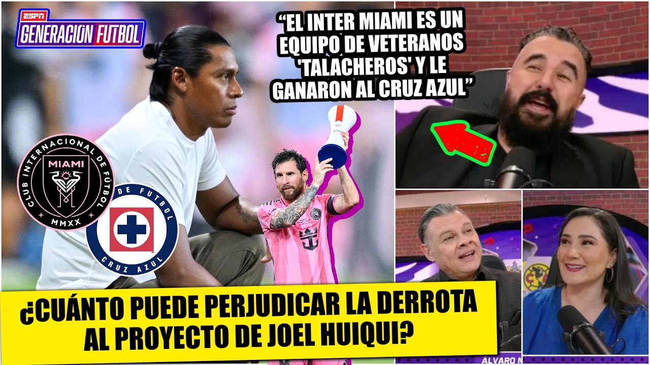 VERGONZOSA DERROTA del CRUZ AZUL. Regaló el partido vs INTER MIAMI de MESSI: Desireé | Generación F