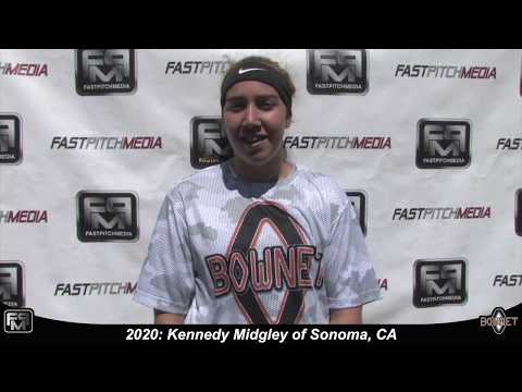 2020 Kennedy Midgley Pitcher, First Base and Outfield Softball Skills Video - Bownet