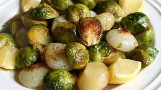 Brussels Sprouts Roasted with Cipollini Onions Recipe – Roasted Brussels Sprouts