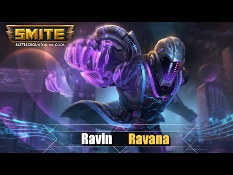 SMITE: New Ravana Skin - Ravin' Ravana - Abilities, Voice Pack, & Card Art!