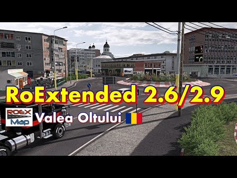 RoEx Map for Euro Truck Simulator 2 | Valea Oltului | ProjectNG [ETS2 1.39]