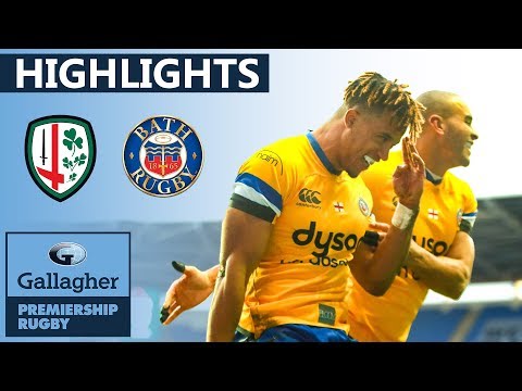 London Irish v Bath HIGHLIGHTS | First Half Blitz Secures Points | Gallagher Premiership