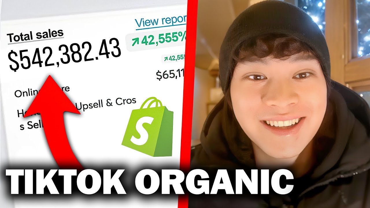 $542,382.43 In 3 Months With Tiktok Organic Dropshipping | Case Study
