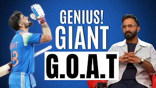 Genius! Giant! G.O.A.T - Dinesh Karthik salutes King Kohli