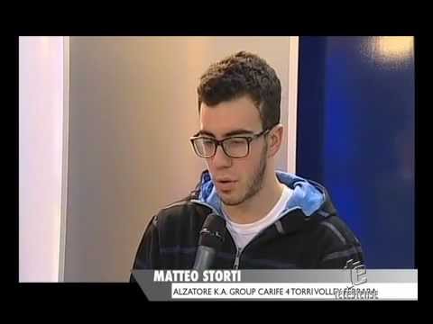 Telestense intervista a Matteo Storti alzatore K.A. Group Carife 4 Torri Volley Ferrara