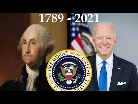 List of All 46 Presidents of the United States | 1789 - 2021
