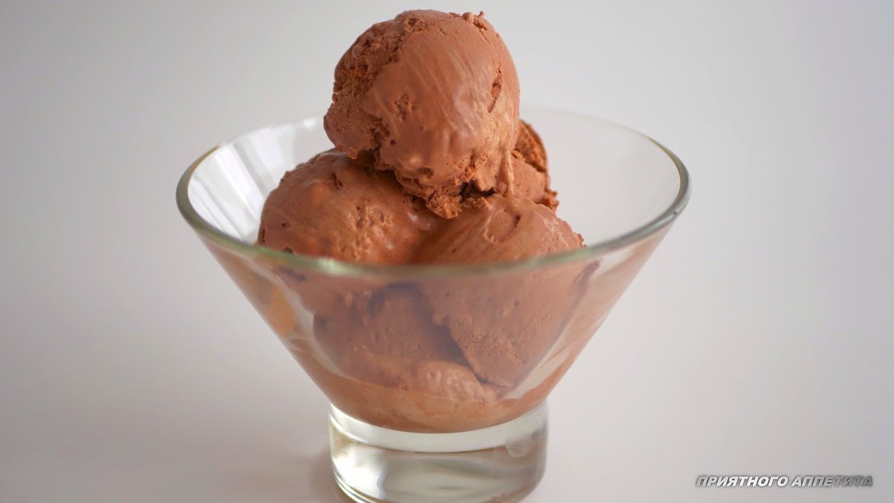 Шоколадное мороженое из 3 ингредиентов + Рецепт Аффогато