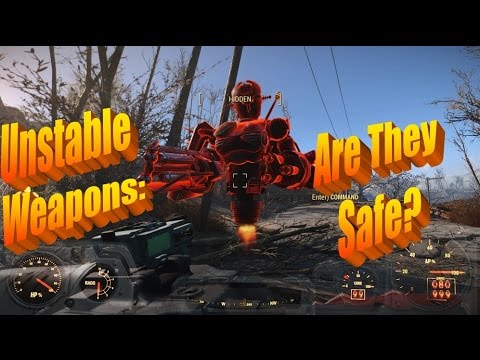 Are Unstable Weapons Safe in Fallout 4's Automatron DLC?