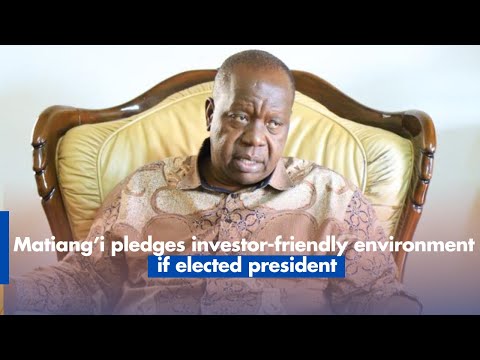 Matiang’i pledges investor friendly environment if elected president