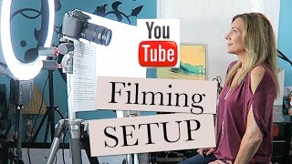 My Filming Setup: Behind the Scenes +Thoughts on Ring Lights & Blurring Filters