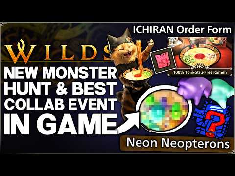 Monster Hunter Wilds - New Collab in Game, OP Skills, Best New Hunt & More - New Event Quest Guide!