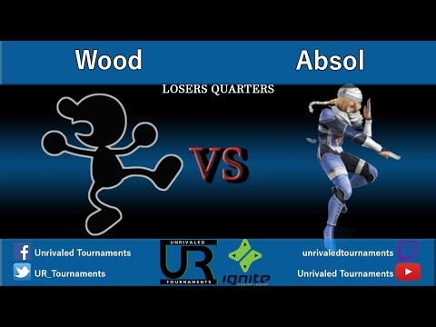 Southern Ohio Smash  LOSERS QUARTERS - Wood (Game n Watch) vs Absol (Sheik)
