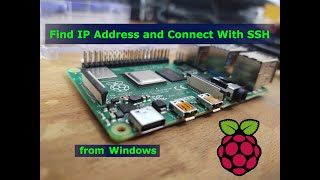 Raspberry Pi   Find IP Address and Connect with SSH from Windows 10