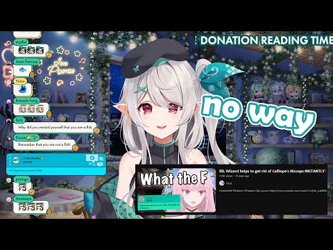 This ridiculous tip cured Pomu's hiccups instantly 【NIJISANJI EN】