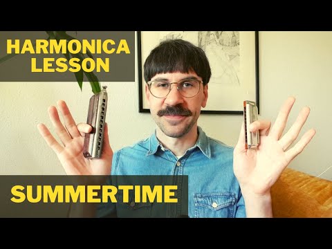 Harmonica lesson: "Summertime" play along