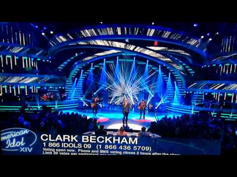 American idol 2025 Clark Beckhem sings " U 2 Beautiful day "