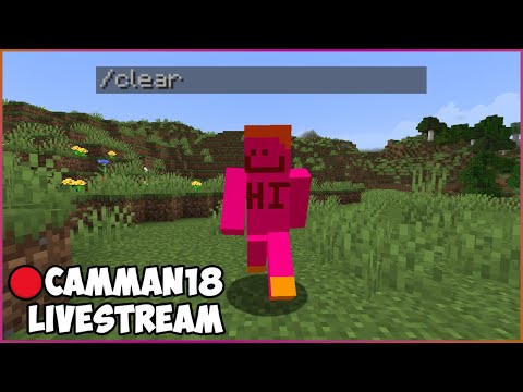 camman18 VODS - Minecraft but if I take damage, my inventory clears... camman18 Full Twitch VOD