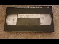 Rare VHS Closing 82