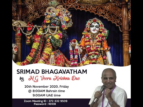 Srimad Bhagavatam Class - By HG Veera Krishna Das