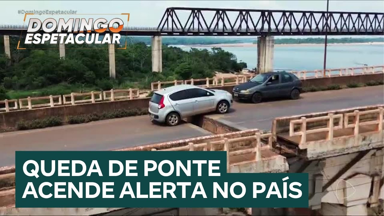 Após desabamento, Domingo Espetacular faz um raio-X das pontes pelo país
