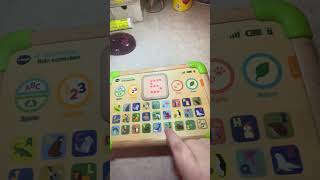 V Tech interaktives Holz Lern Tablet