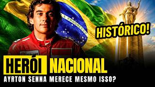 🇧🇷 OFICIAL! Ayrton Senna é reconhecido como Herói da Pátria | FÓRMULA 1