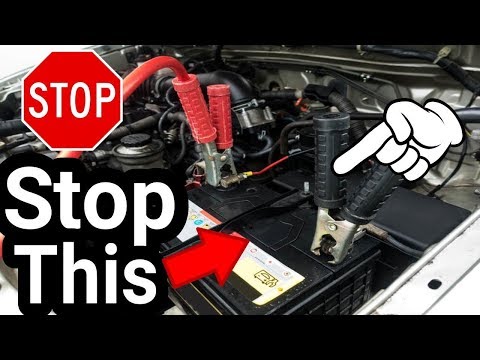 Do not JUMP START a car if it reverse spark, let me explain. How to destroy your jump box.T36 Recall