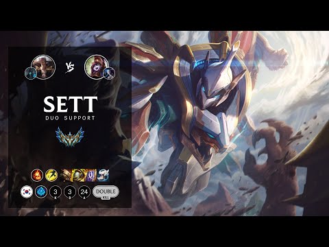 Sett Support vs Lulu - KR Challenger Patch 12.12