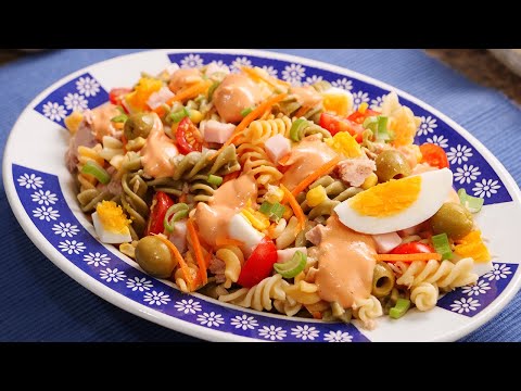 Ensalada de Pasta: ¡Fresca, Colorida y Fácil de Hacer!