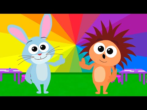 Okula Dönüş Renkleri Öğreniyorum | Kirpi Piki | Çizgi Film