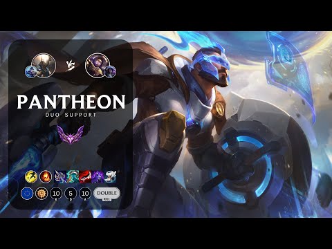 Pantheon Support vs Blitzcrank - EUW Master Patch 13.3
