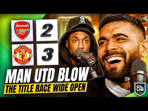 United DESTROY Arsenal’s Title Hopes | Arsenal 2-3 Man United Highlights