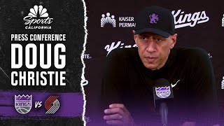 Doug Christie details what he's most proud of from Kings' 2025-26 NBA season | NBC Sports CA