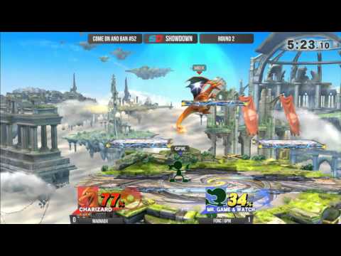 Come on and Ban #52 - Winner Ro32: MagnaDX (Charizard) vs FONC | Gpik (Mr. Game & Watch)