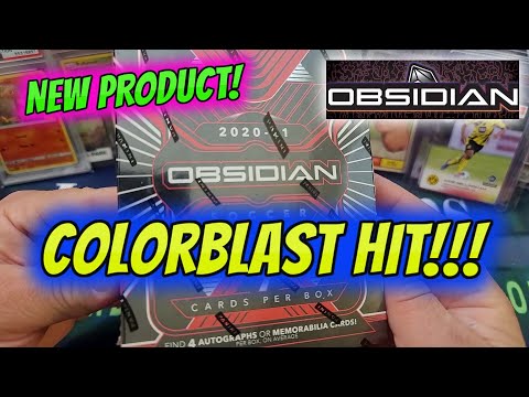 2020-21 Obsidian Soccer Hobby Box - HUGE CASE HIT! 🔥🔥🔥