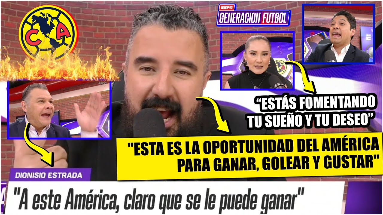 REVIENTAN a ÁLVARO por AFIRMAR: AMÉRICA va a golear, ganar y DEFENDER A SAINT MAXIMIN | Generación F